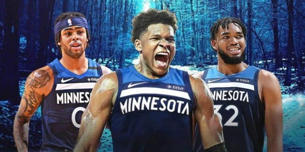  森林狼爱德华兹远投近攻展现全能